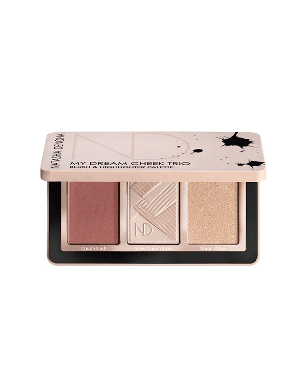 Natasha Denona - MY DREAM CHEEK TRIO BLUSH & HIGHLIGHTER PALETTE