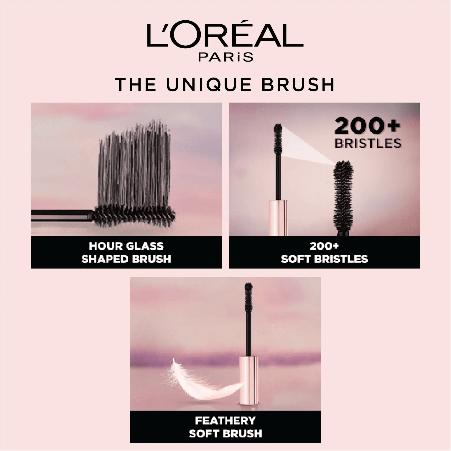 Loreal Paris - Voluminous Lash Paradise Mascara - 204 Blackest Black (7.6mL) Waterproof