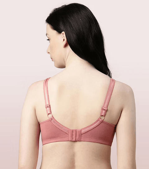 ENAMOR - SMOOTH SUPER LIFT CLASSIC FULL SUPPORT BRA (COLOR - ROSETTE - 01N - A112)