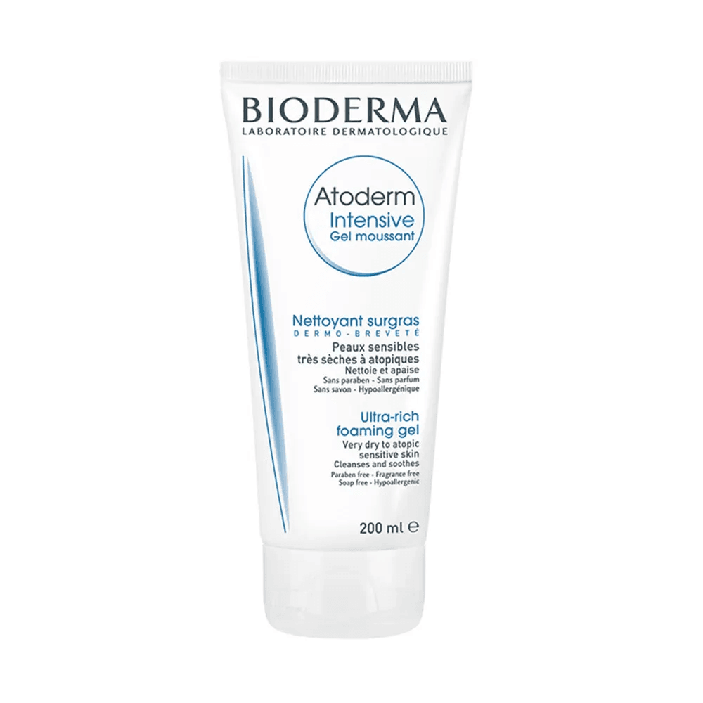Bioderma - Atoderm Intensive Gel Moussant Ultra-soothing Gel, Very Dry To Atopic Skin (200mL)