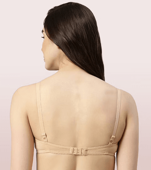 ENAMOR - PERFECT COVERAGE SUPIMA COTTON T-SHIRT BRA (A039 - 01N - COLOR - SKIN)