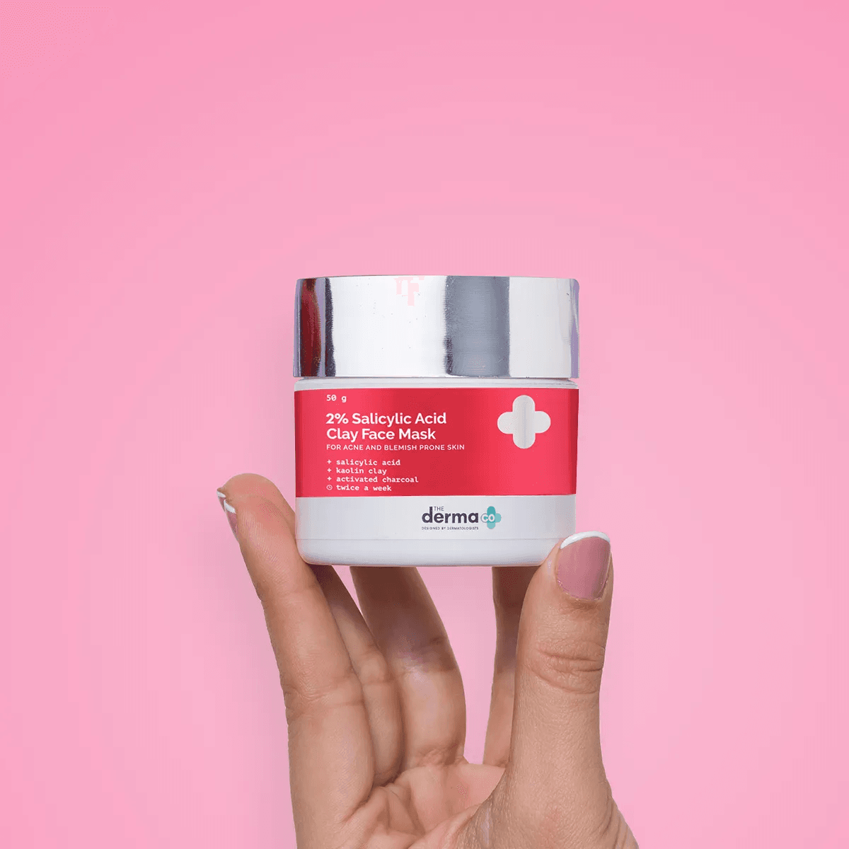 The Derma - Co. 2% Salicylic Acid Mask For Acne & Blemish Prone Skin (50g)