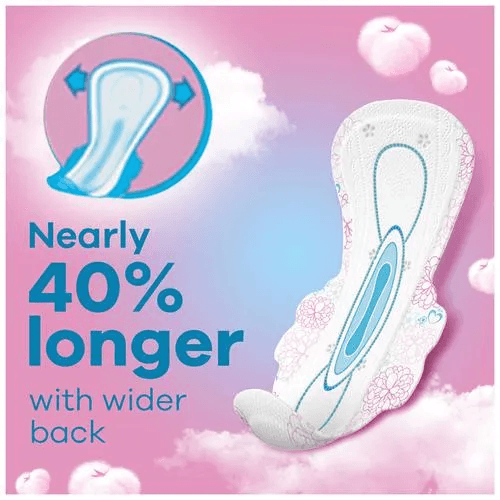 Whisper - Ultra Soft Air Fresh Sanitary Pads - With Wider & Longer Back, XL Plus, 30Pads