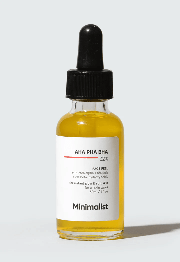 Minimalist - AHA PHA BHA 32% FACE PEEL (30mL)
