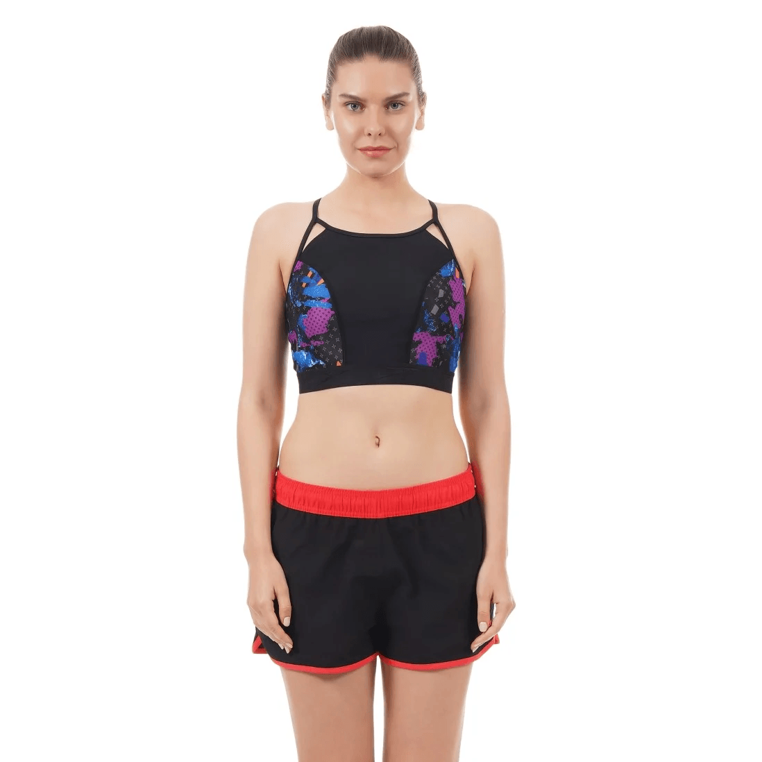Speedo - Swim Short 5-inch Water Shorts - Black - (L) Lava Red (#811529B346) 01N