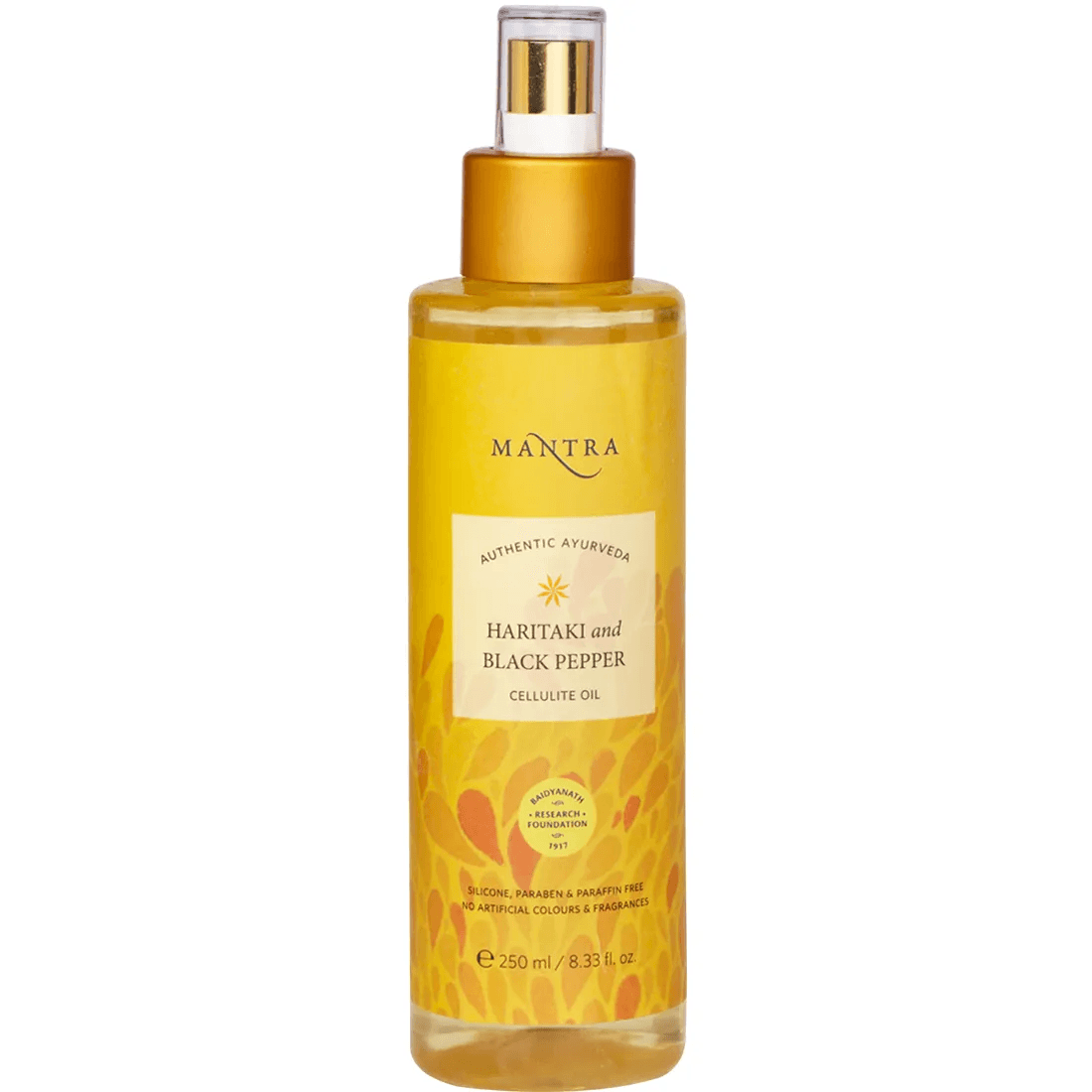 Mantra - Herbal Haritaki And Black Pepper Cellulite Oil (250mL)