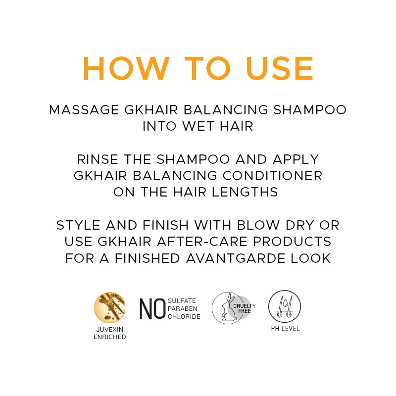 GK Hair - Balancing Shampoo (300mL)