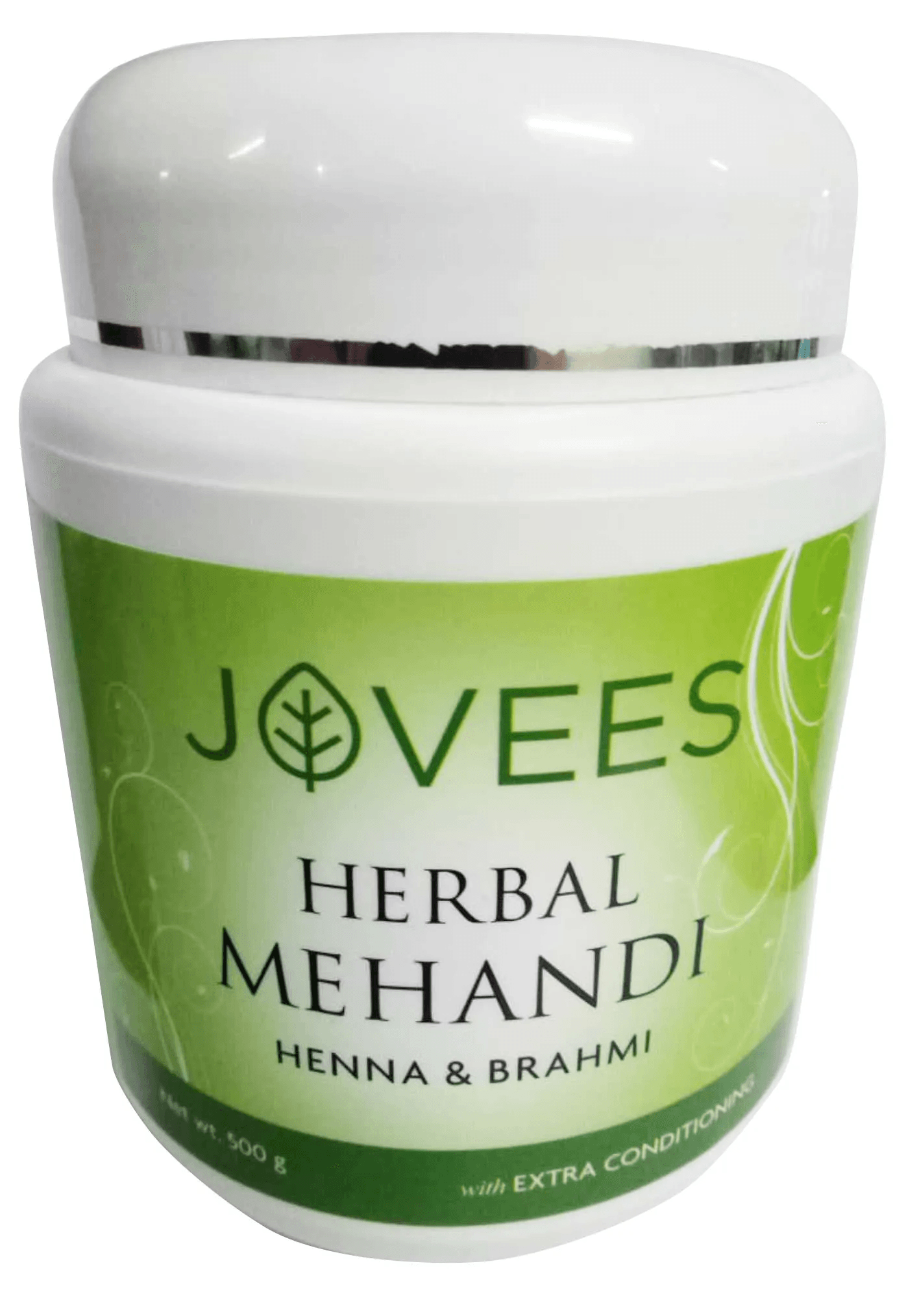 Jovees - Herbal Henna & Brahmi Herbal Mehandi For Strenthening Hair Roots And Volume (500gm)