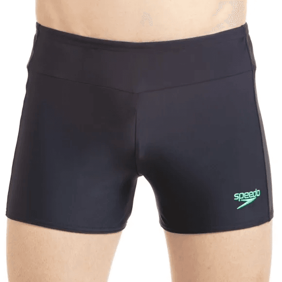 Speedo - Essential Houston Aquashort - True Navy - Green Glow (#814111P048 Size - 32) 01N