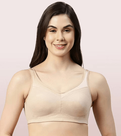 ENAMOR - SMOOTH SUPER LIFT CLASSIC FULL SUPPORT BRA (COLOR - PALESKIN - 01N - A112)