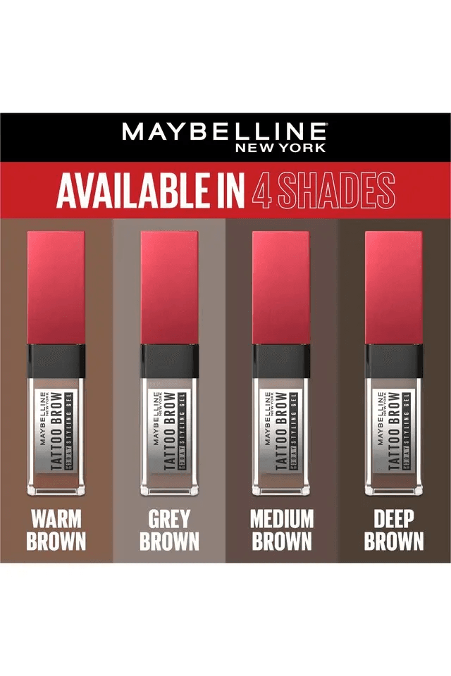 Maybelline - Tattoo Brow 3 Day Styling Brow Gel (6ML)
