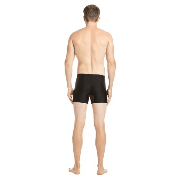 Speedo - Tech Placement Aquashort - Black - Phoenix Red (#811354B023 Size - 38) 01N