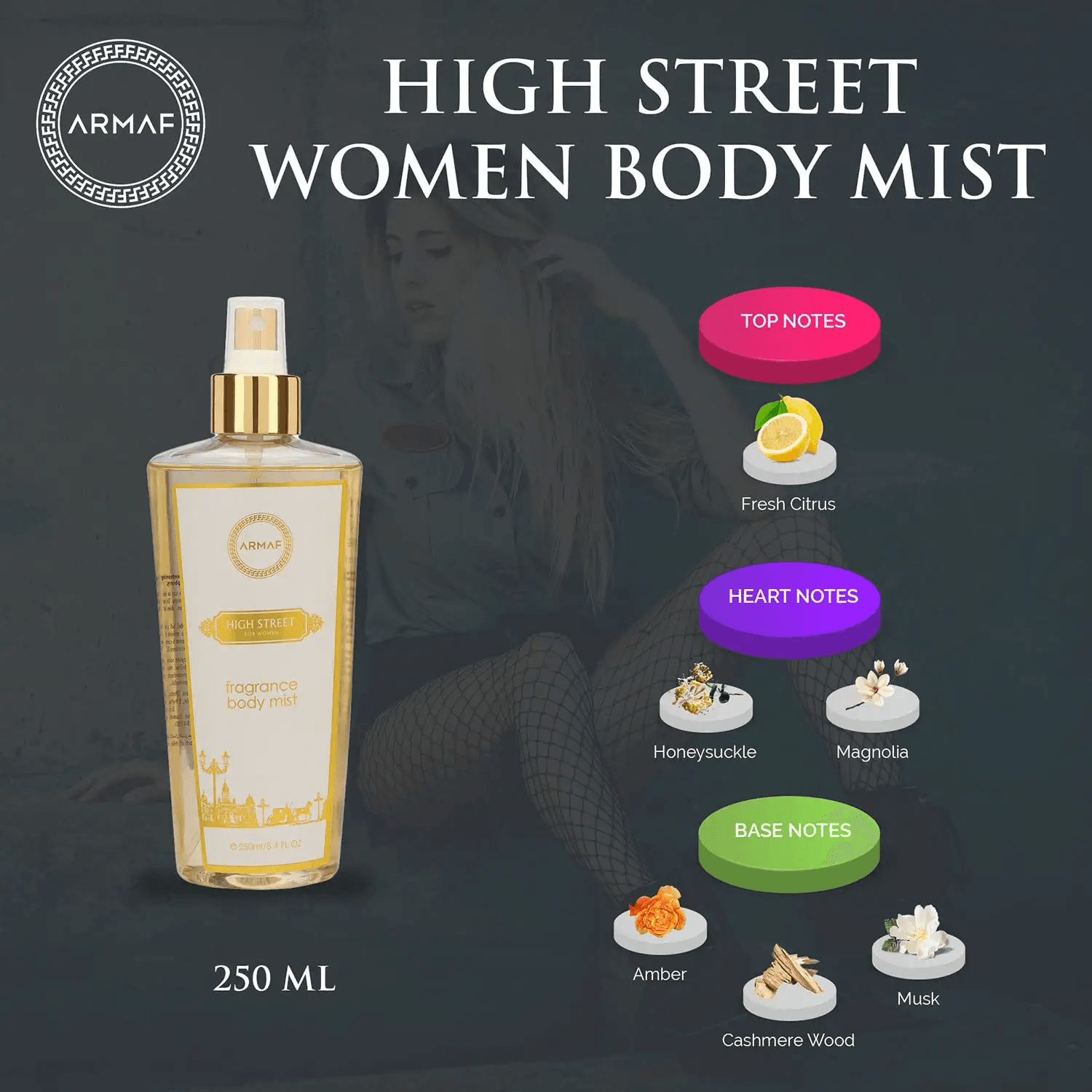 Armaf - High Street Body Mist for - Women (250mL)