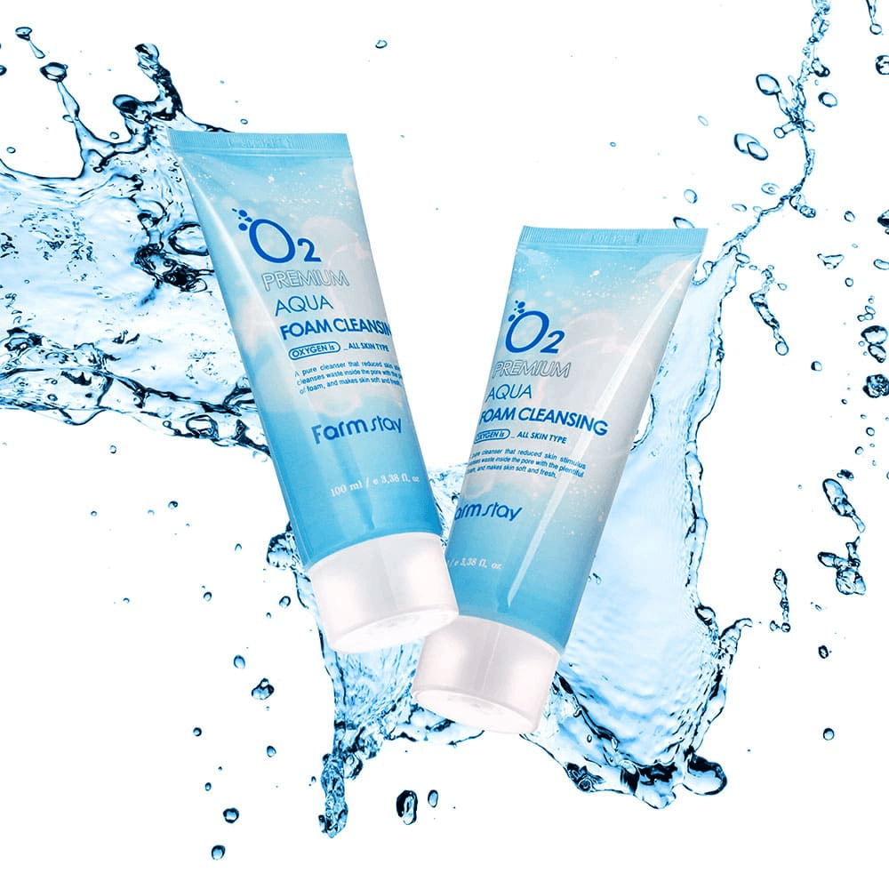 Farm stay - O2 Premium Aqua Foam Cleansing (100ml)