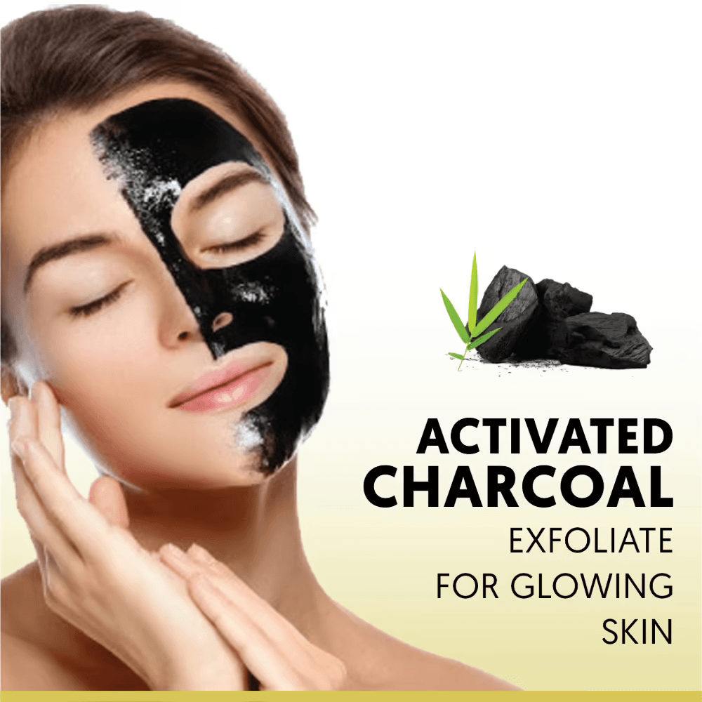 VLCC - 7X Ultra Whitening & Brightening Charcoal Peel Off Mask (100g)