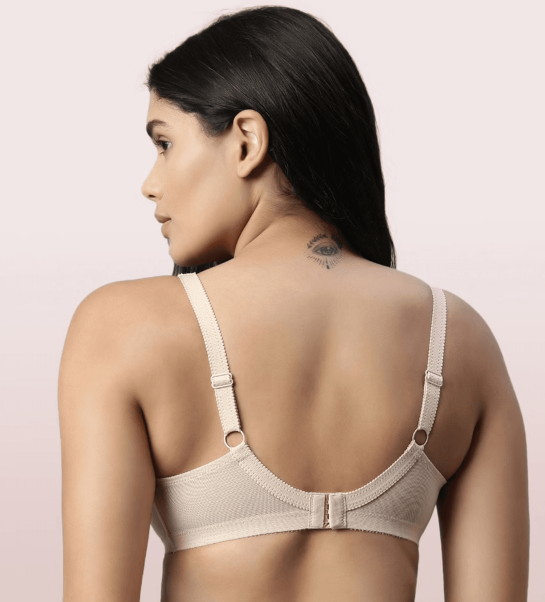 ENAMOR - (FB06) FULL SUPPORT CLASSIC LACE LIFT BRA - 01N (Color - Paleskin)