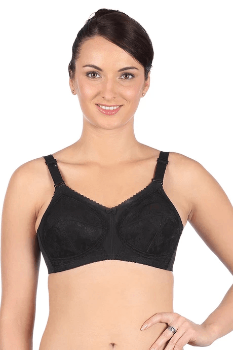 Triumph - Doreen N Three Sectioned Full Coverage Super Support Bra (Black - 0004/04 - 20-319) - 01N