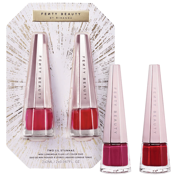 FENTY BEAUTY - TWO LIL STUNNAS MINI LONGWEAR FLUID LIP COLOR DUO