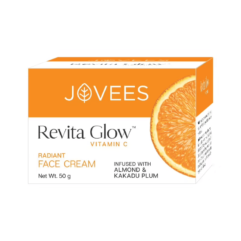 Jovees - Herbal Vitamin C Face Cream Infused with Kakadu Plum and Almonds (50g)