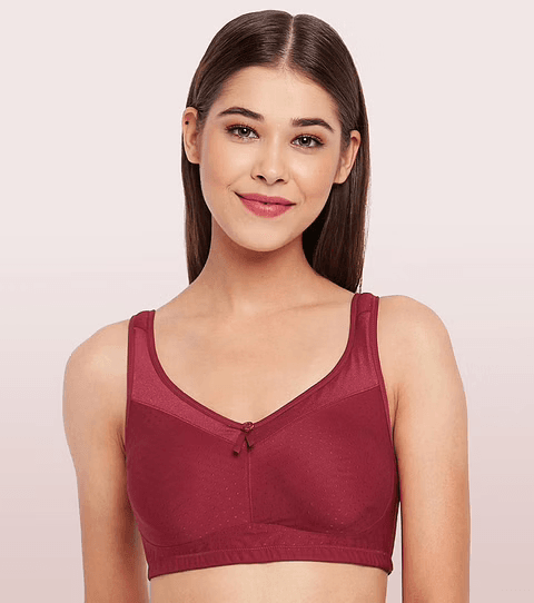 ENAMOR - (FB5 - 01N) FULL SUPPORT SMOOTH SUPER LIFT BRA (COLOR - MASAI)