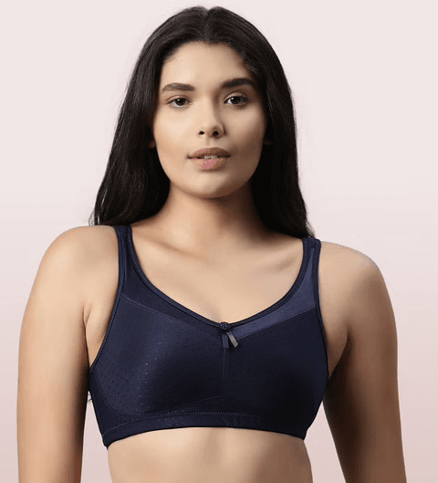 ENAMOR - (FB5 - 01N) FULL SUPPORT SMOOTH SUPER LIFT BRA (COLOR - ECLIPSE)