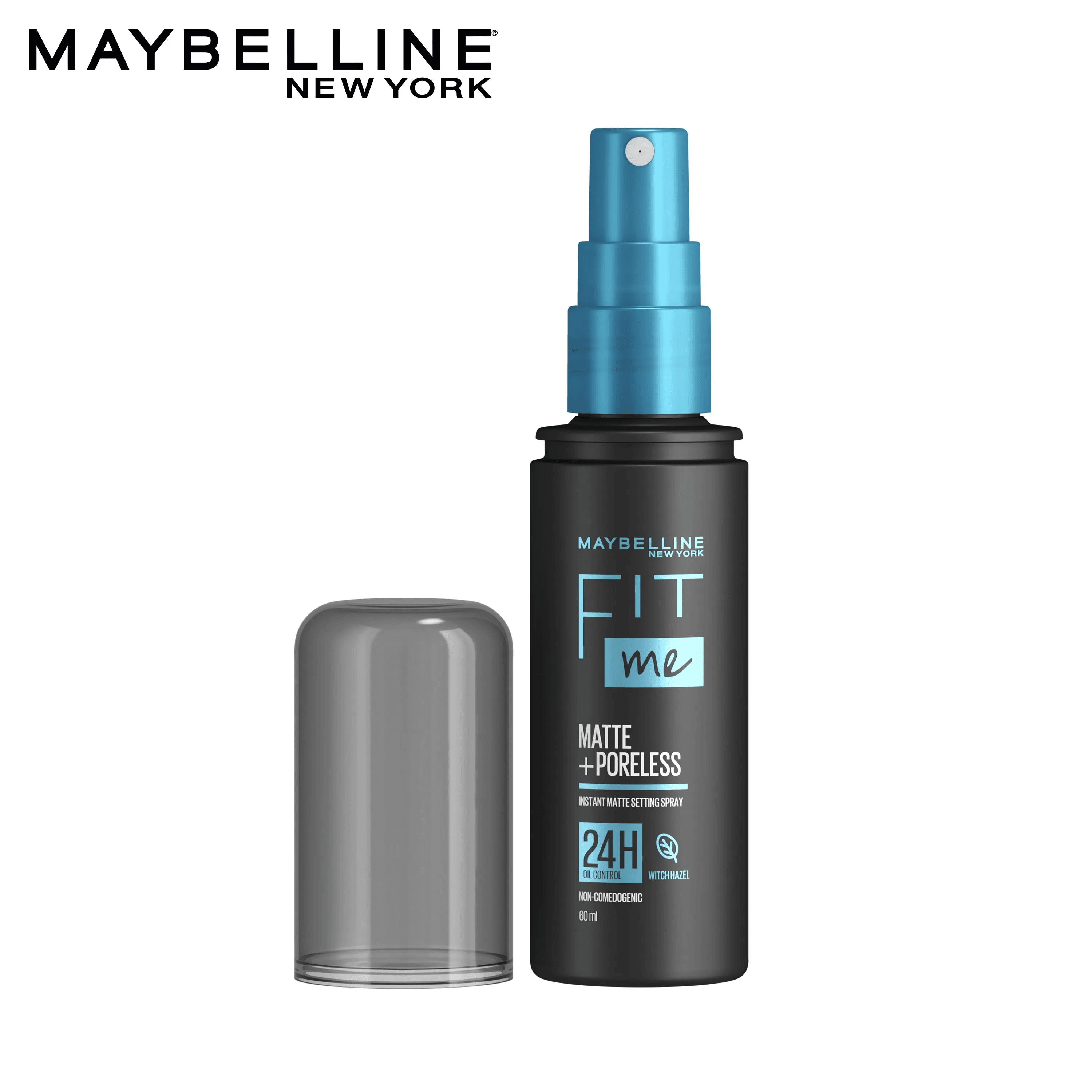 Maybelline New York Lasting FixMaybelline New York - Fit Me Matte + Poreless Setting Spray Transfer-proof 24HR Oil-control FormulaMake Up Setting Spray (60mL)