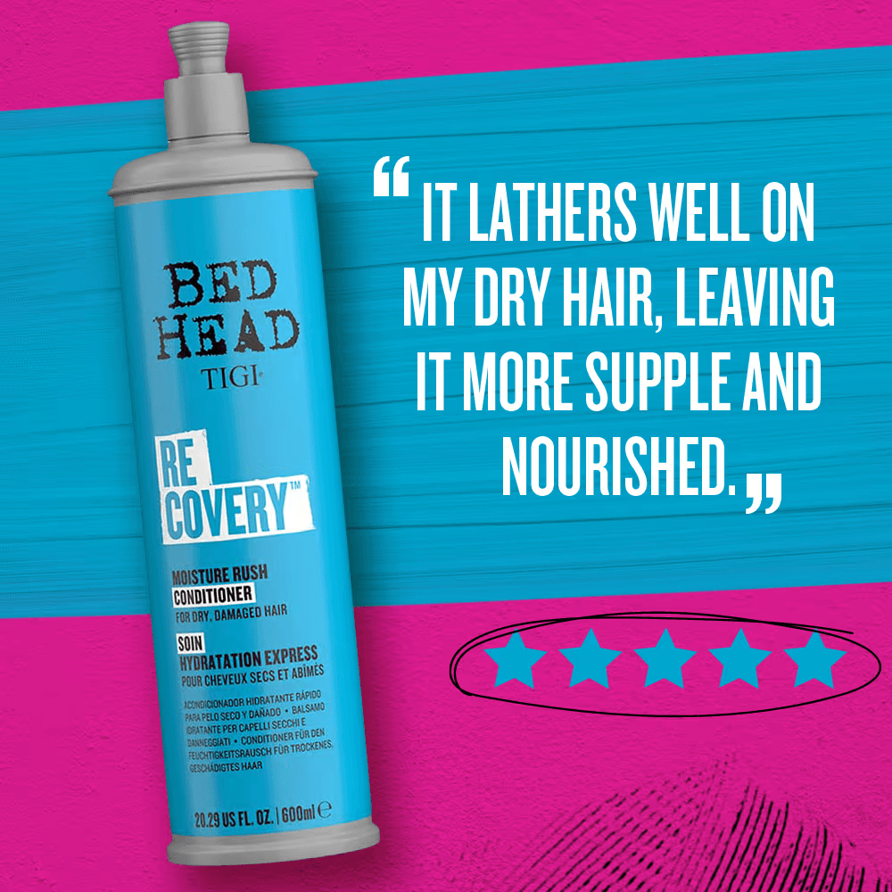 TIGI Bed Head - Recovery Moisture Rush Hair Conditioner For Dry & Damaged Hair (400mL)