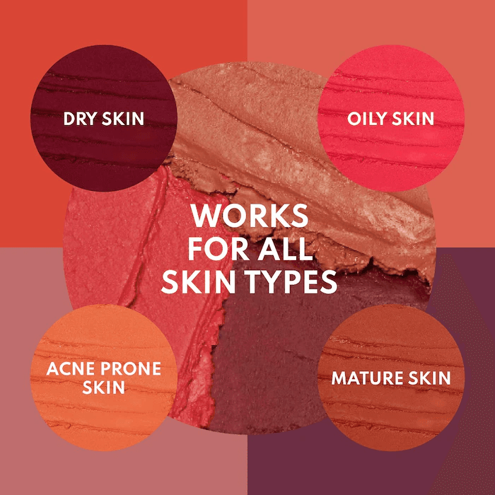 Danessa - Myricks Beauty Yummy Skin Blurring Balm Powder Flushed - Matte Color for Cheek & Lip (6g)
