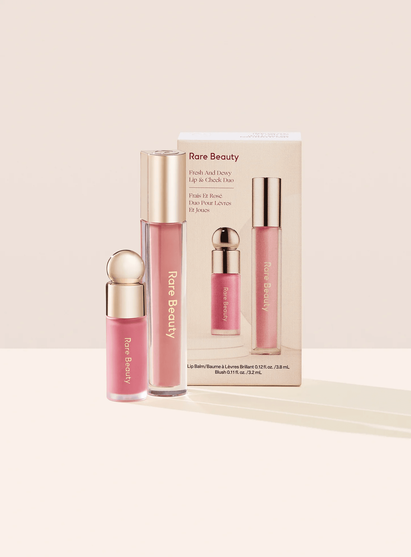 Rare Beauty - Fresh and Dewy Lip & Cheek Duo (3.8mL) and Blush (3.2mL)