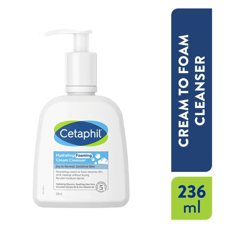 Cetaphil - Hydrating Foaming Cream Cleanser (236ML)