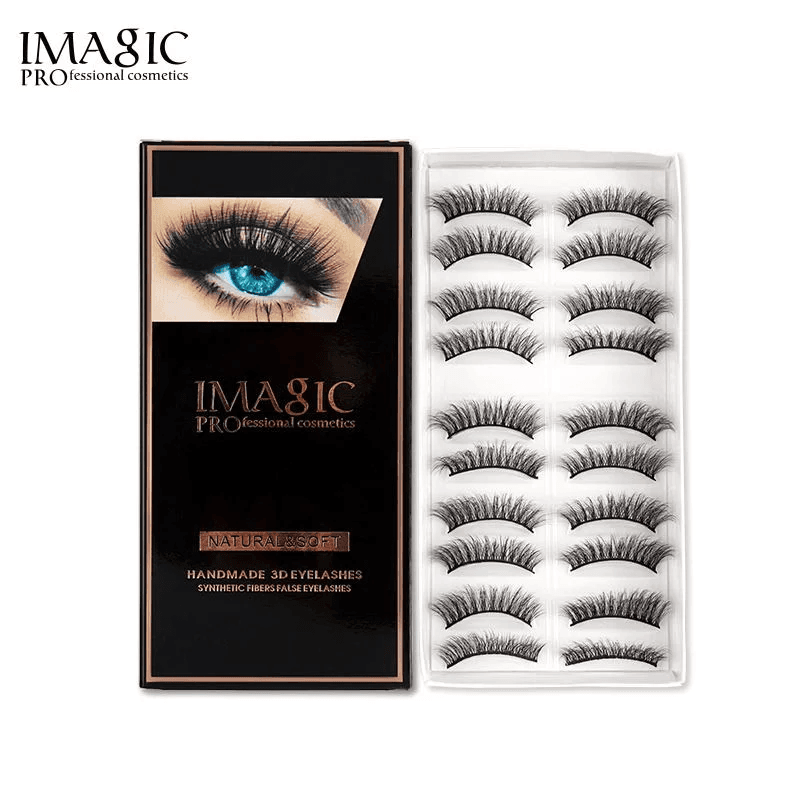 IMAGIC – HANDMADE 3D EYELASH TL-442 (10 PAIRS IN ONE KIT)
