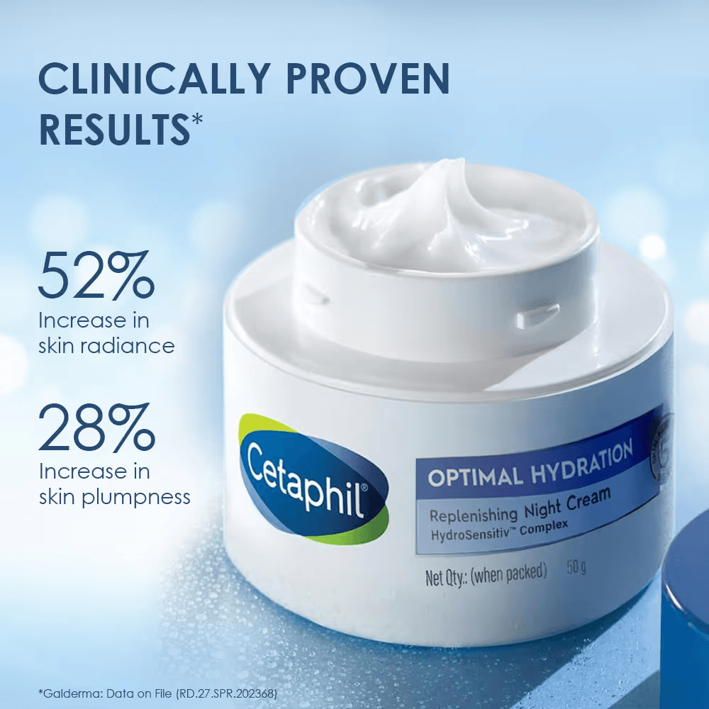 Cetaphil - Optimal Hydration Replenishing Night Cream (50g)