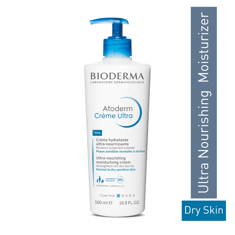 Bioderma - Atoderm Creme Ultra-nourishing Face & Body Daily Care, Normal To Dry Skin (500mL)