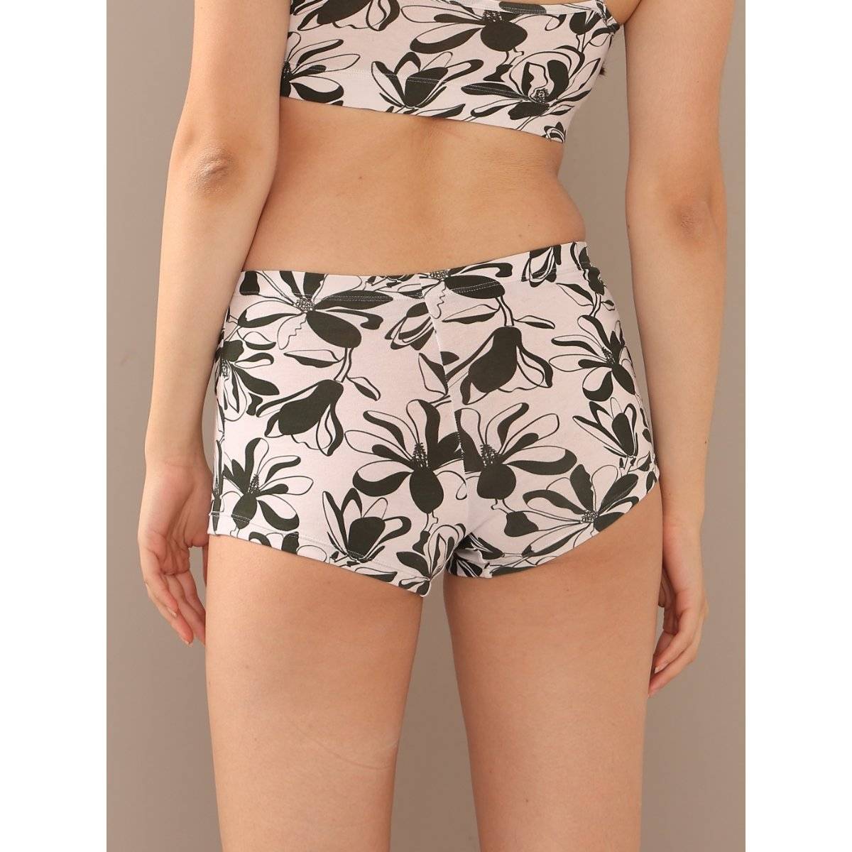2PEACE Inked Shadow Boy Shorts White