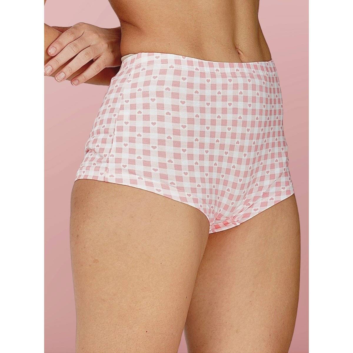 2PEACE Cheeky Blossom Boy Shorts Pink