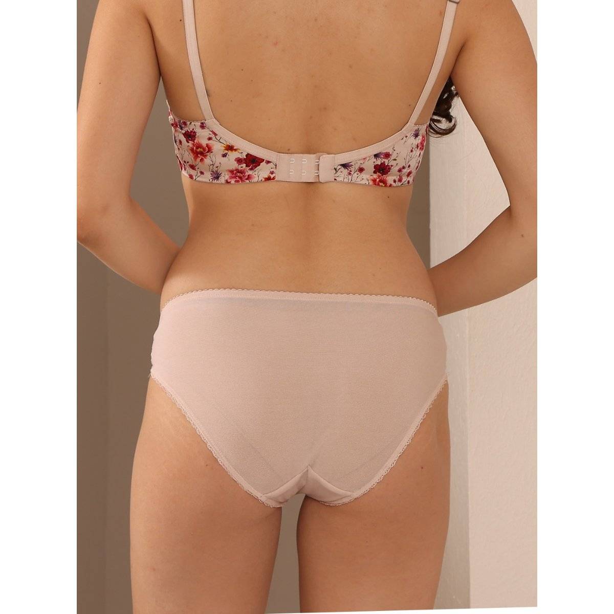 2PEACE Daisy Dune Silk Panty Nude