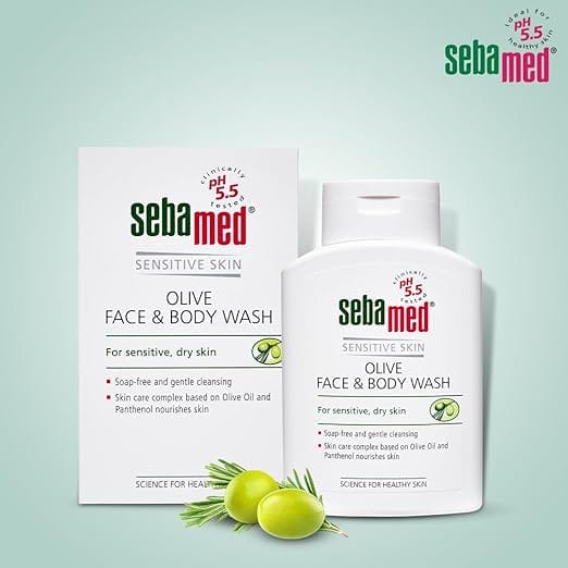 Sebamed - Olive Face & Body Wash (200ML)