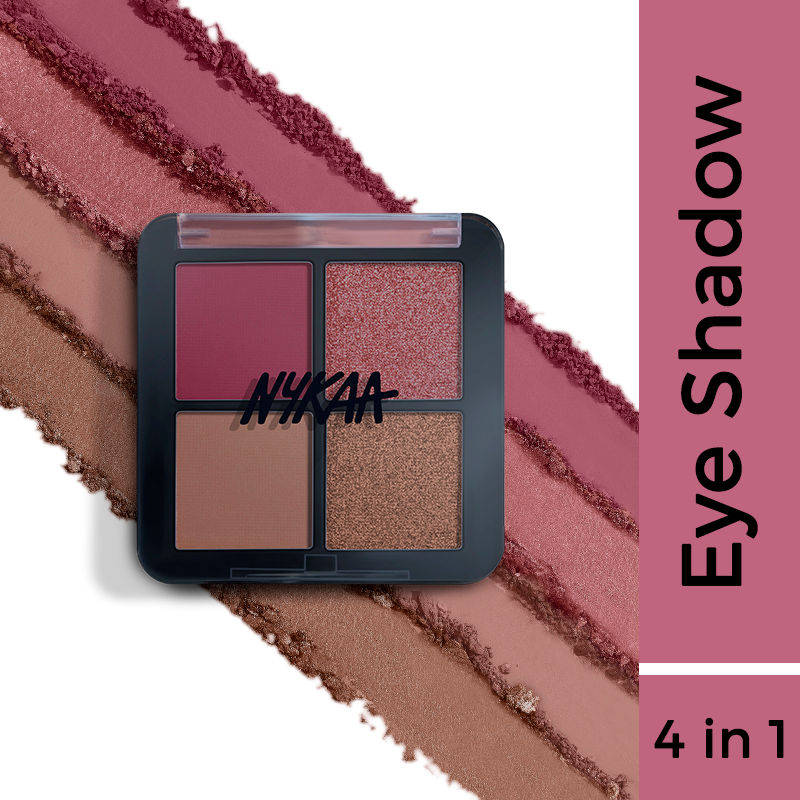 Nykaa Cosmetics Eyes On Me! 4-in-1 Quad Eyeshadow Palette