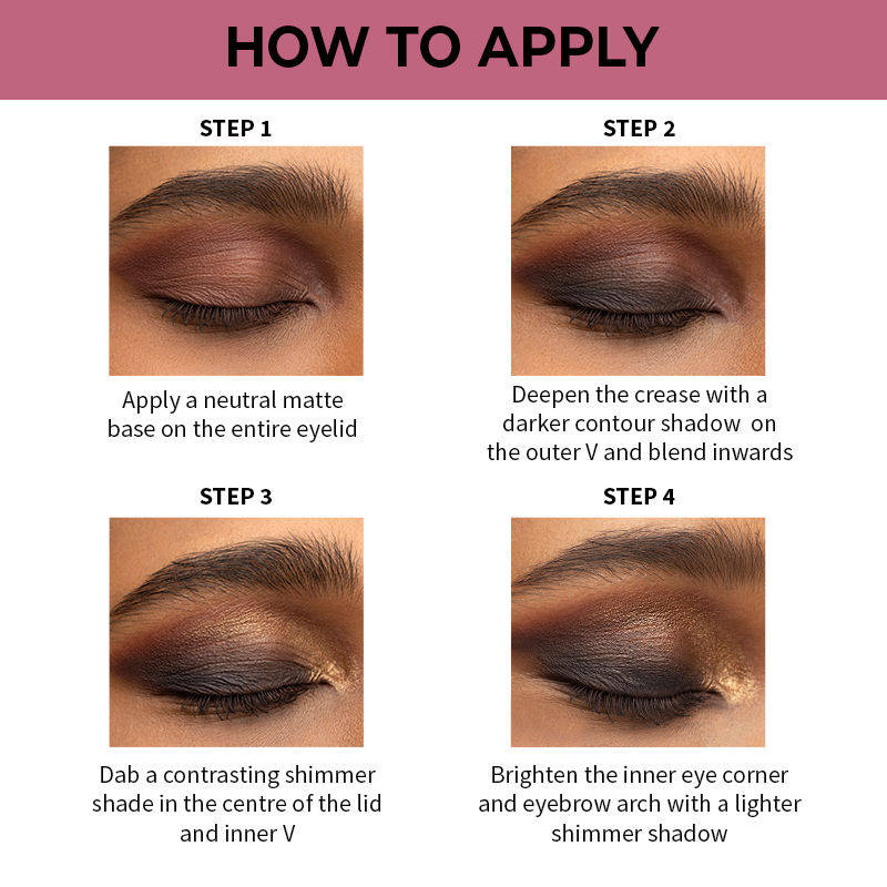Nykaa Cosmetics Eyes On Me! 4-in-1 Quad Eyeshadow Palette