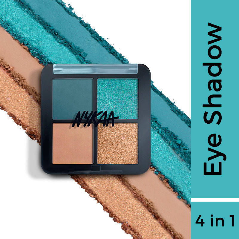 Nykaa Cosmetics Eyes On Me! 4-in-1 Quad Eyeshadow Palette