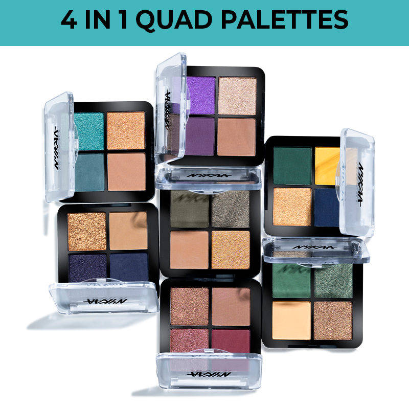 Nykaa Cosmetics Eyes On Me! 4-in-1 Quad Eyeshadow Palette