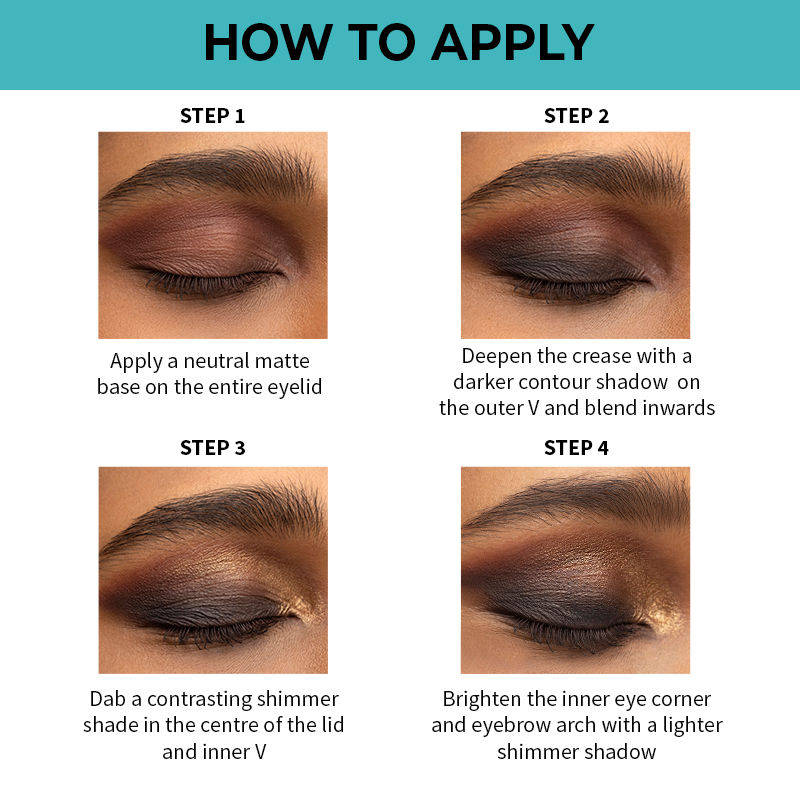Nykaa Cosmetics Eyes On Me! 4-in-1 Quad Eyeshadow Palette