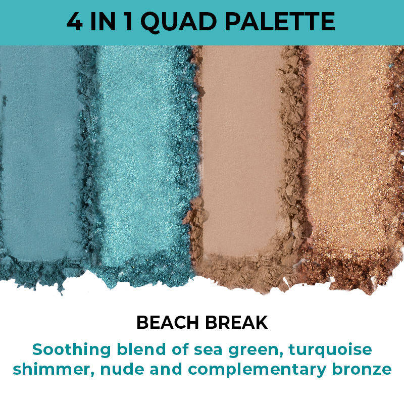Nykaa Cosmetics Eyes On Me! 4-in-1 Quad Eyeshadow Palette