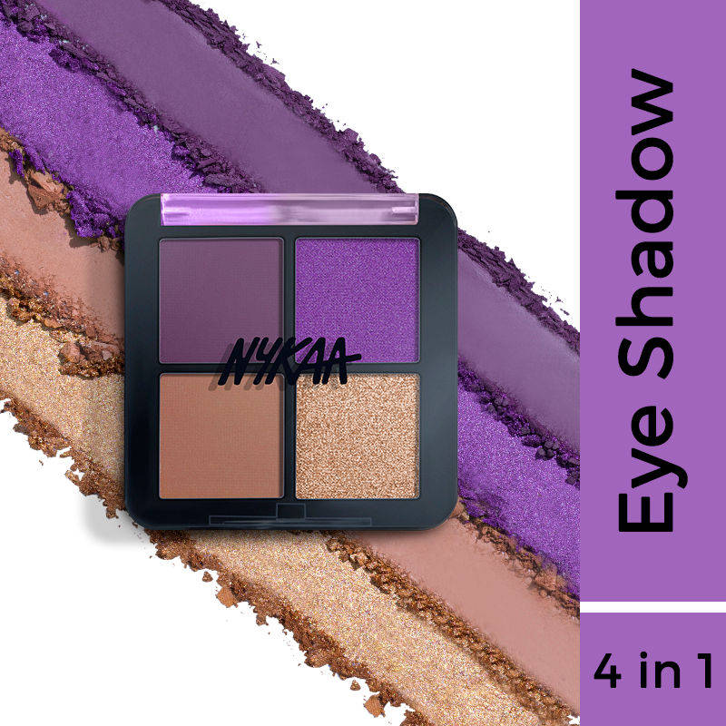 Nykaa Cosmetics Eyes On Me! 4-in-1 Quad Eyeshadow Palette