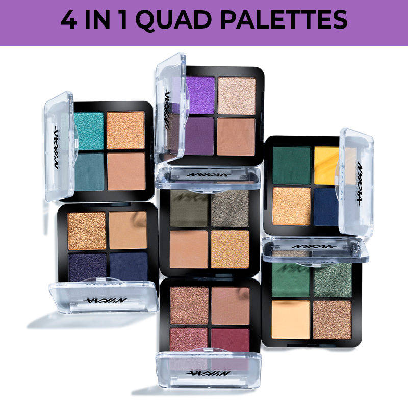 Nykaa Cosmetics Eyes On Me! 4-in-1 Quad Eyeshadow Palette