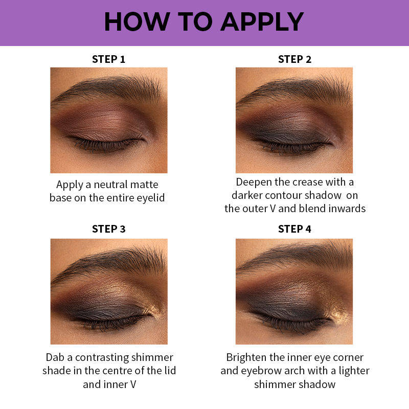 Nykaa Cosmetics Eyes On Me! 4-in-1 Quad Eyeshadow Palette