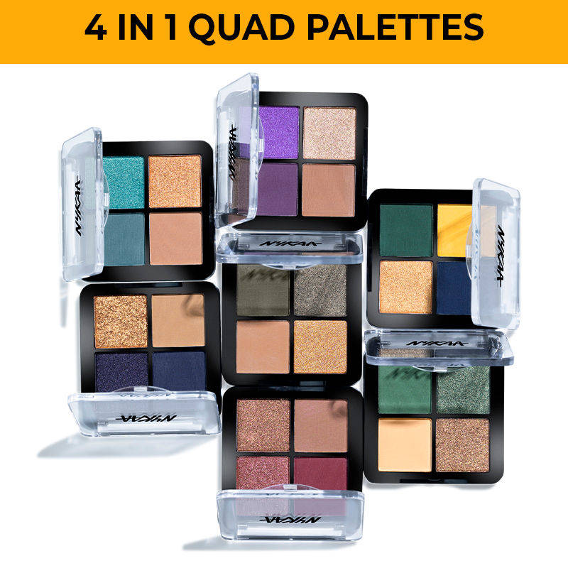 Nykaa Cosmetics Eyes On Me! 4-in-1 Quad Eyeshadow Palette