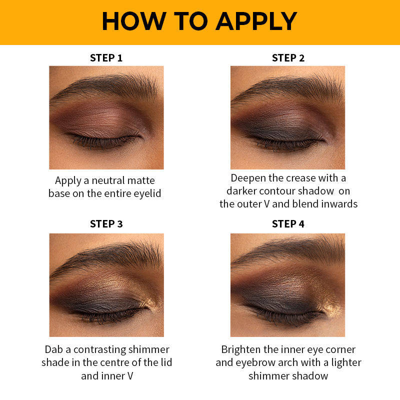 Nykaa Cosmetics Eyes On Me! 4-in-1 Quad Eyeshadow Palette