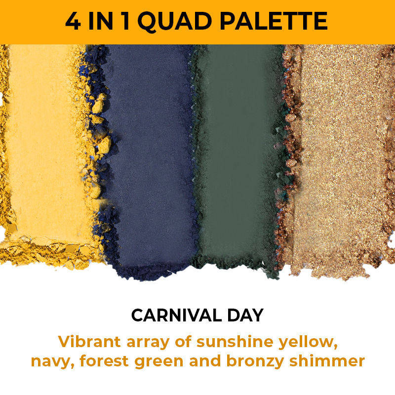 Nykaa Cosmetics Eyes On Me! 4-in-1 Quad Eyeshadow Palette