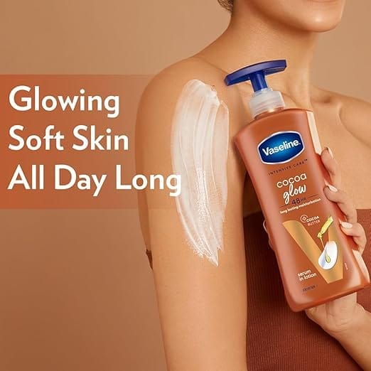 Vaseline - Intensive Care Cocoa Glow 48 Hours Serum In Lotion (600ML)